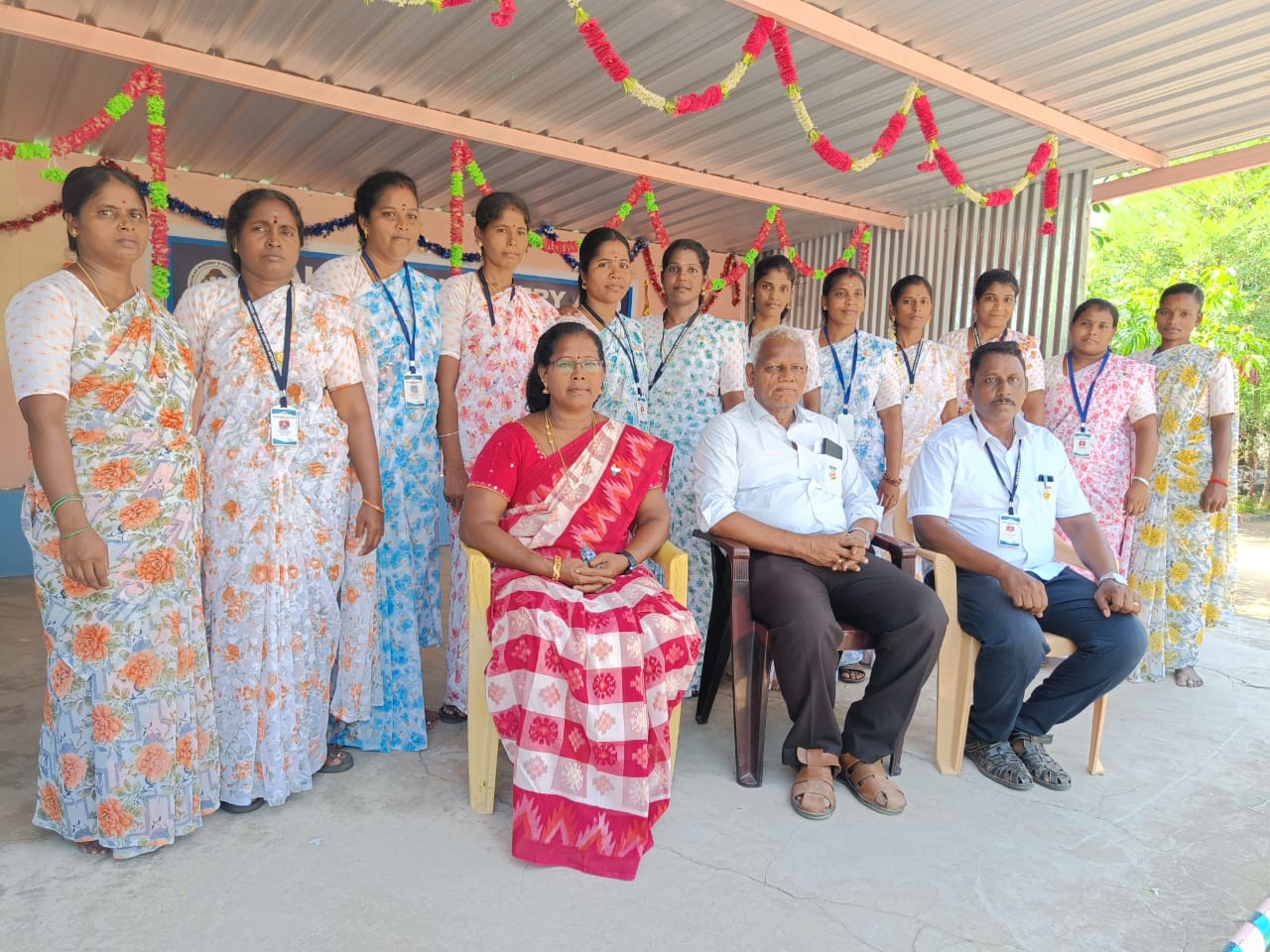 Students at Vallalar Nursery and Primary School
